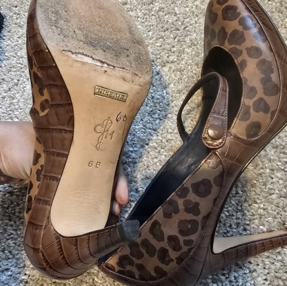 Cole Haan- Leopard Heels - Picture 6 of 10